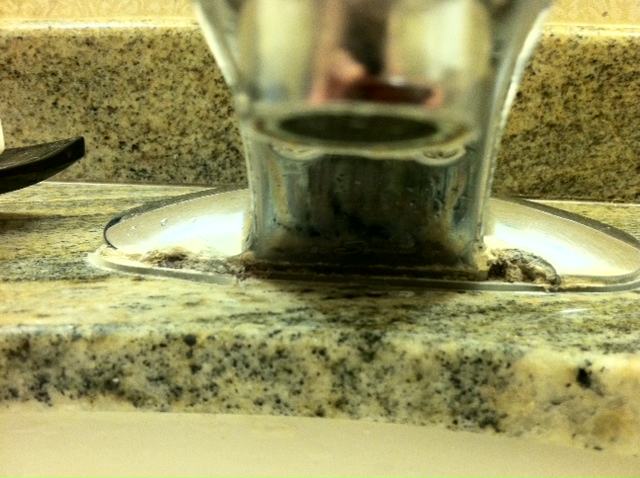 Rusted Faucet In Flamingo Las Vegas Fab Room 