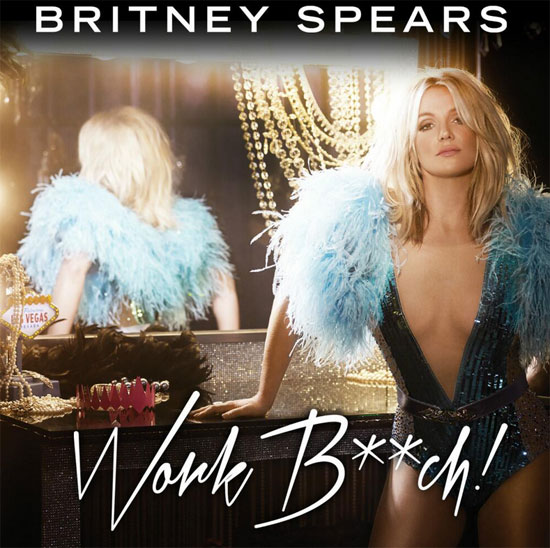 Britney Spears "Work Bitch" Single Art