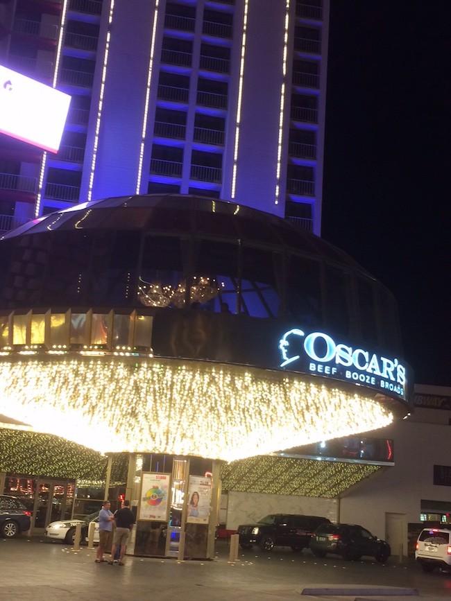 Oscar's Steakhouse at the Plaza in Downtown Vegas