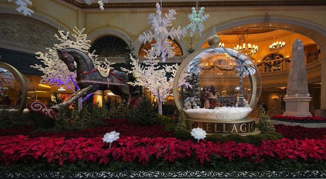 Bellagio Conservatory Christmas Display