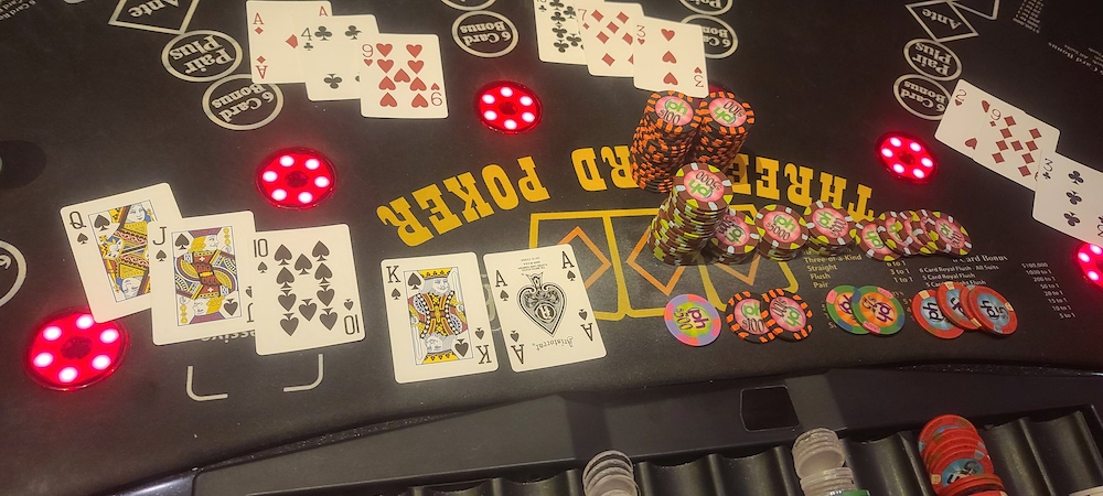 Jackpot Alert: Caesars Rewards Member Hits Mega Progressive Jackpot on 3 Card Poker for $204,770 at Planet Hollywood Resort & Casino