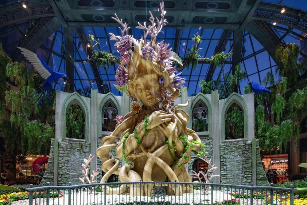 Bellagio’s Conservatory & Botanical Gardens Captures Elements of Earth with New Summer Display ‘Eco: A Season of Earthly Awareness’