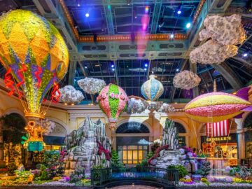 Bellagio’s Conservatory & Botanical Gardens Elevates the Season with Vibrant “Flights of Fancy” Spring Display through May 14